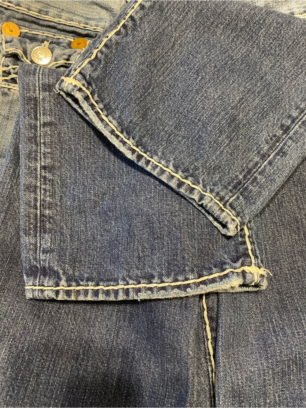 Vintage True Religion Ricky Super T Jeans - Size 30 (Made in USA) - Picture 11 of 15